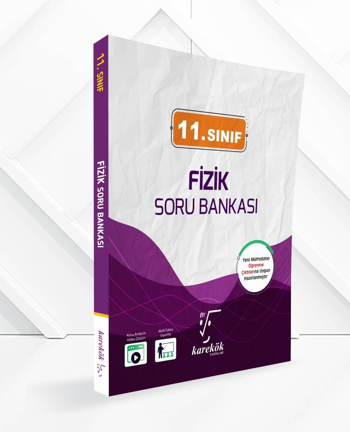Karekök Yayınları 11. Sınıf Fizik Soru Bankası Yeni Maarif Modeline Uygun kitap kapağı