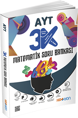 Katyon Yayınları AYT 3K Matematik Soru Bankası - Kolektif kitap kapağı