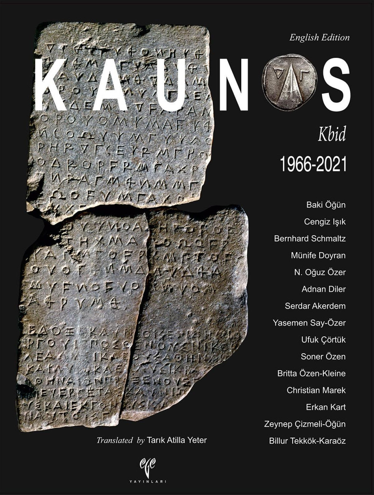 KAUNOS Kbid 1966-2021 (İngilizce) kitap kapağı