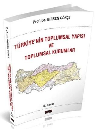 Türkiye'nin Toplumsal Yapısı ve Toplumsal Kurumlar | Savaş Yayınevi (Ciltsiz)  - Resim 1