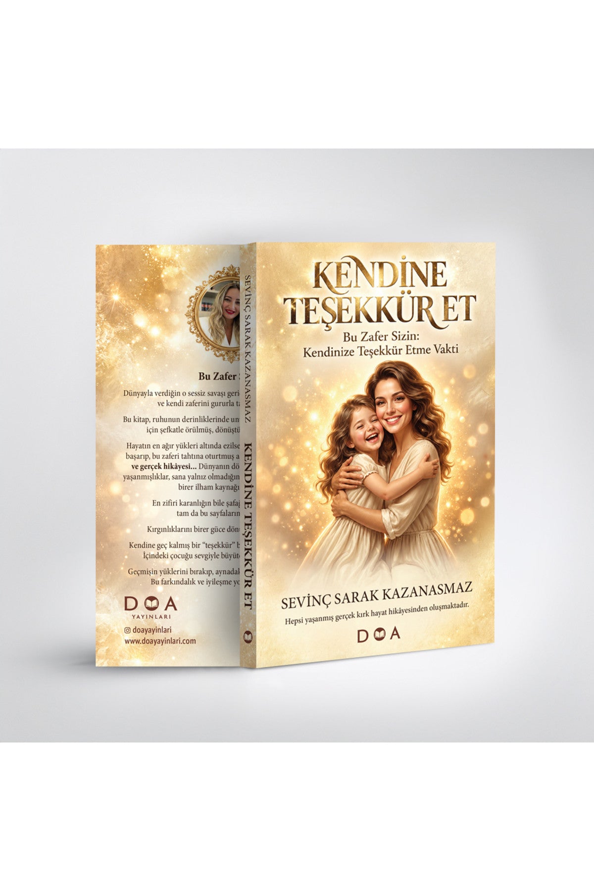 Kendine Teşekkür Et - Sevinç Sarak Kazanasmaz kitap kapağı