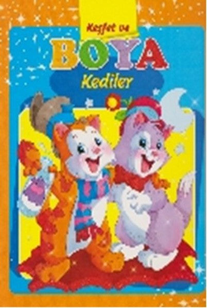 Keşfet ve Boya Kediler - Kolektif kitap kapağı