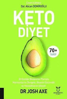 Akademisyen Kitabevi Keto Diyet - Josh Axe kitap kapağı