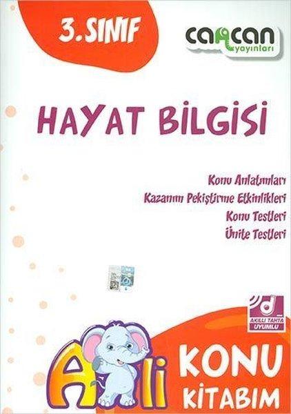 3.Sınıf Hayat Bilgisi Konu Kitabım | Can Can Yayınları (İnce Kapak)  - Resim 1