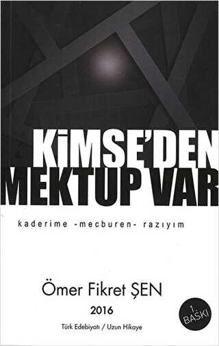 Kimse'den Mektup Var - Ömer Fikret Şen kitap kapağı