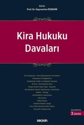 Kira Hukuku Davaları - Hayrunnisa Özdemir kitap kapağı