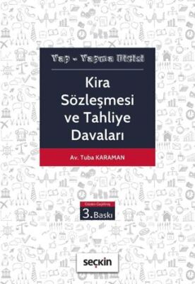 Kira Sözleşmesi ve Tahliye Davaları - Tuba Karaman kitap kapağı