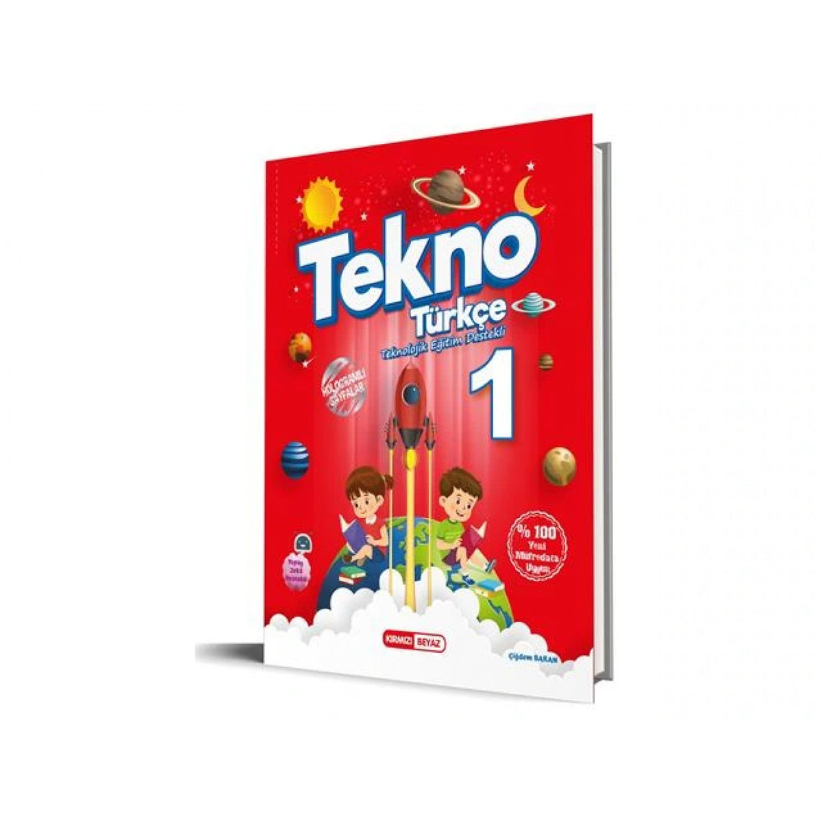Kırmızı Beyaz Tekno 1.Sınıf Türkçe Yeni - Kolektif kitap kapağı