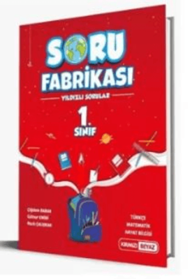 Kırmızı Beyaz 1. Sınıf Soru Fabrikası Yıldızlı Sorular - Kolektif kitap kapağı