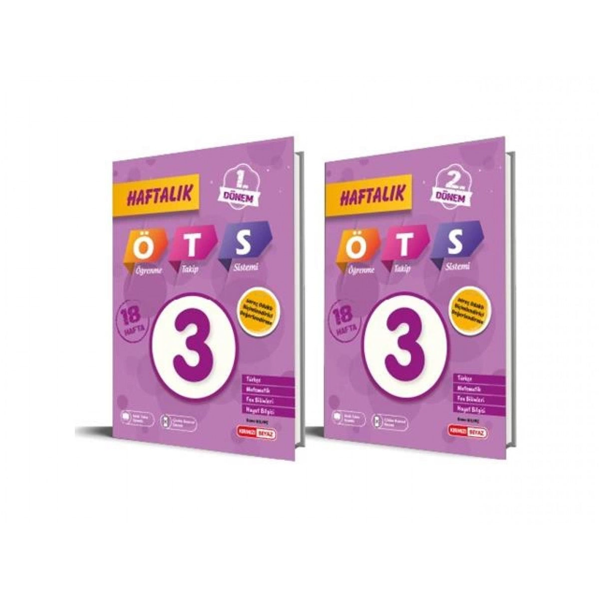 Kırmızı Beyaz Yayınları 3. Sınıf Tekno Öğrenme Takip Sistemi 1. Dönem ve 2. Dönem - Ömer Vıcıl kitap kapağı