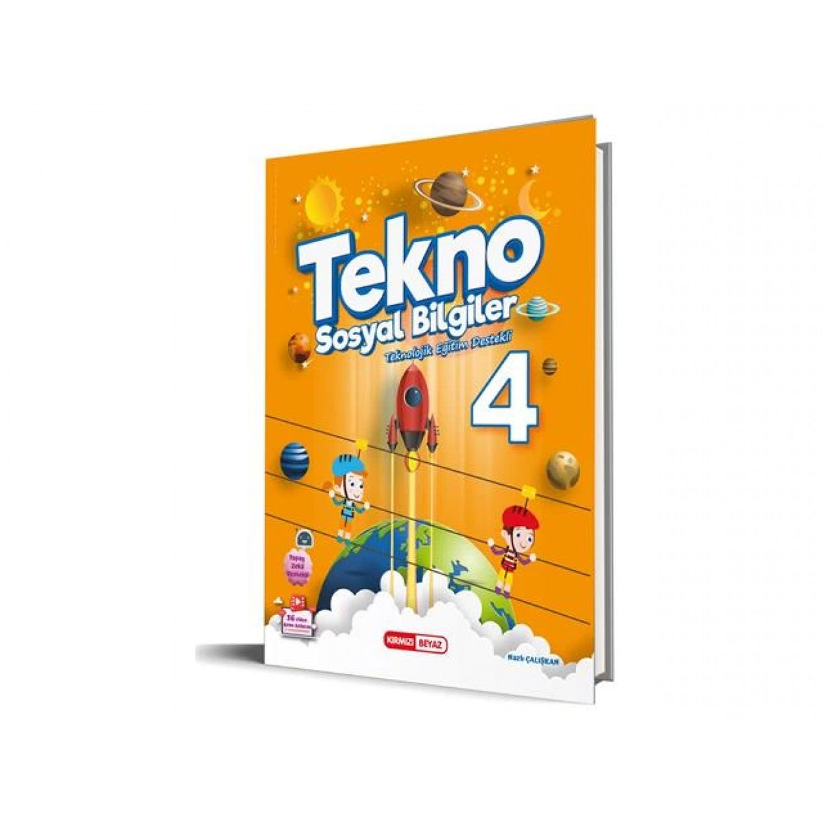 Kırmızı Beyaz Yayınları 4. Sınıf Tekno Sosyal Bilgiler - Kolektif kitap kapağı