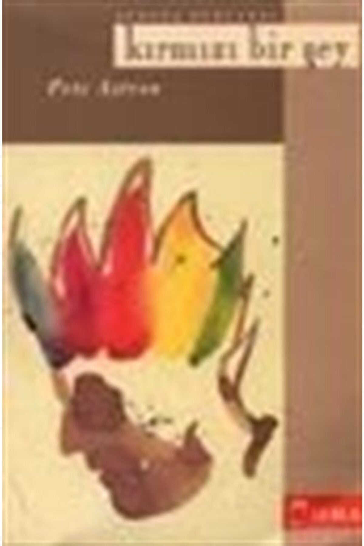 Kırmızı Bir Şey - Pete Aytron kitap kapağı