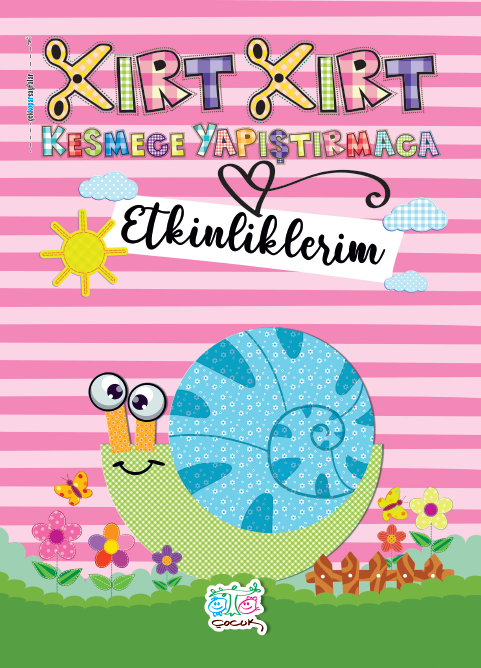 Kırt Kırt Kesmece Yapıştırmaca Etkinliklerim kitap kapağı