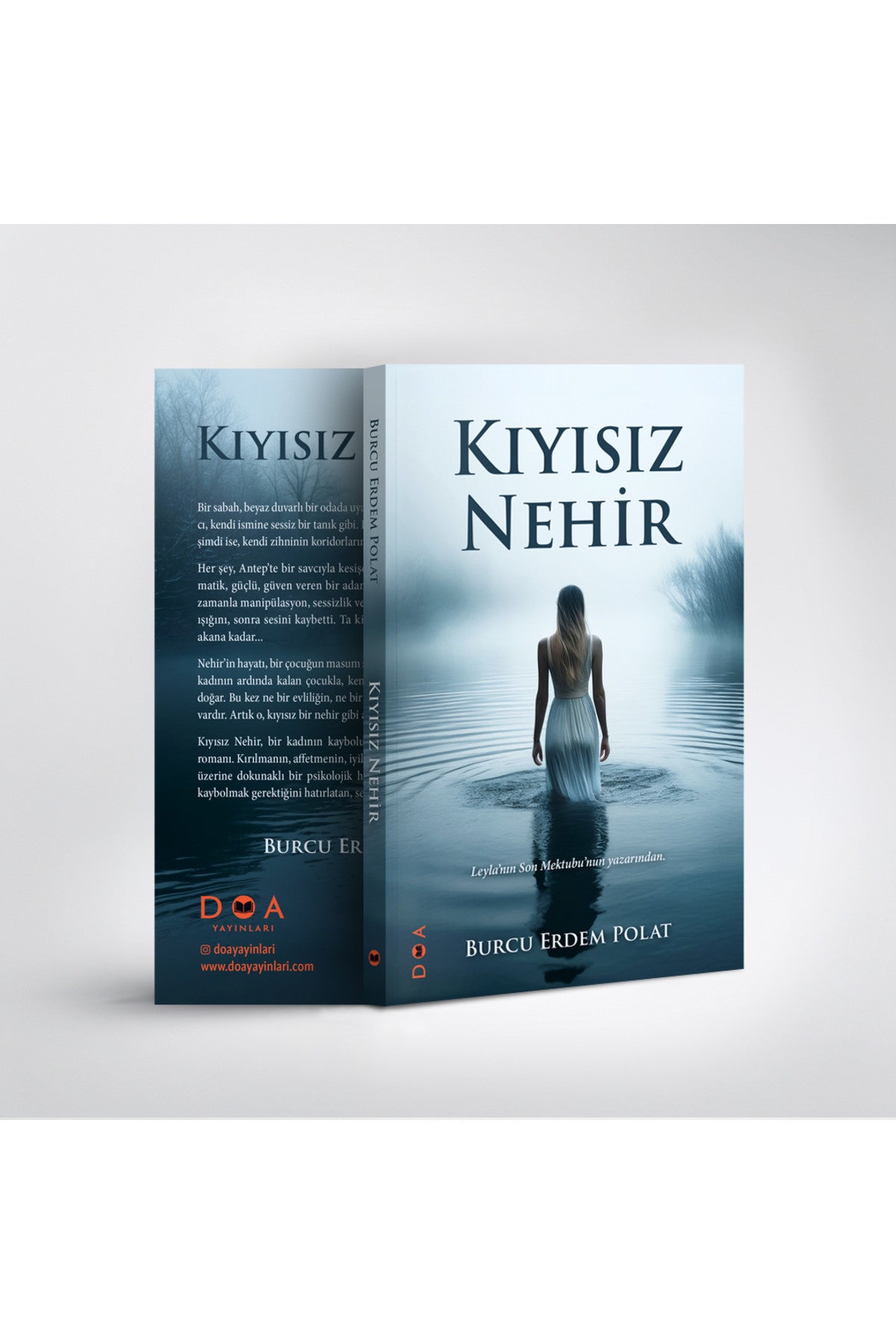 Kıyısız Nehir - Burcu Erdem Polat kitap kapağı