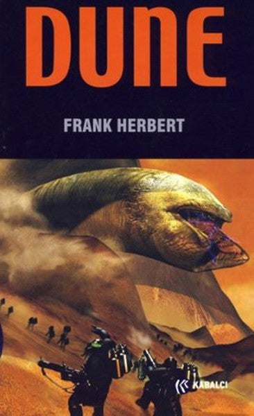 Dune - Frank Herbert kitap kapağı