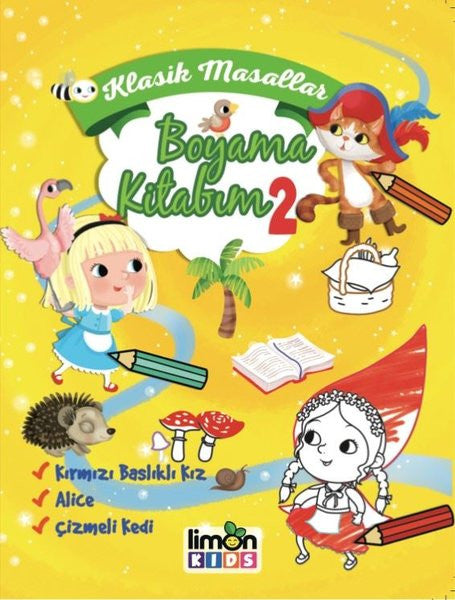 Klasik Masallar Boyama Kitabım-2 - Kolektif kitap kapağı