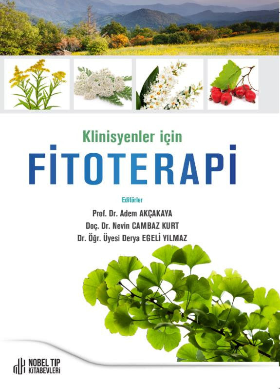 Klinisyenler İçin Fitoterapi kitap kapağı