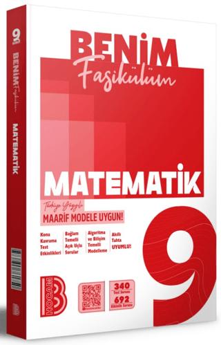 9. Sınıf Matematik Benim Fasikülüm | Benim Hocam Yayınları (Ciltsiz)  - Resim 1