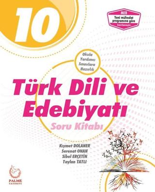 Palme 10. Sınıf Türk Dili ve Edebiyatı Soru Kitabı | Palme Yayınları (Ciltsiz)  - Resim 1