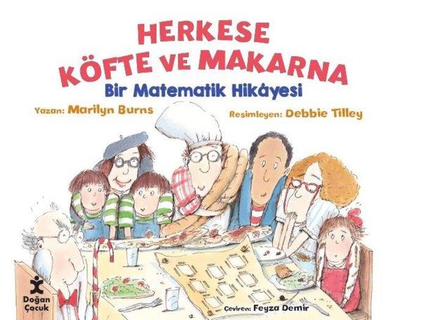 Herkese Köfte ve Makarna - Bir Matematik Hikayesi | Doğan Çocuk (İnce Kapak)  - Resim 1