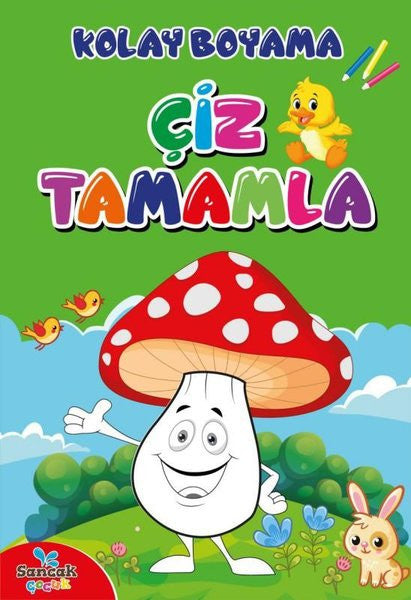 Kolay Boyama - Çiz Tamamla - Kolektif kitap kapağı
