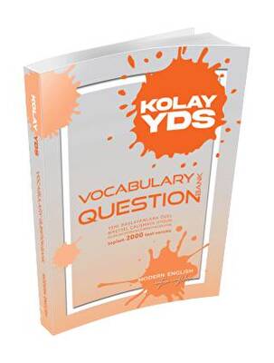 Kolay YDS Vocabulary Question Bank - Kolektif kitap kapağı