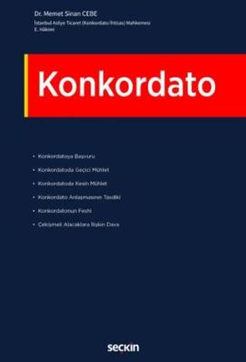 Konkordato - Mehmet Sinan CEBE kitap kapağı