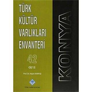 Türk Tarih Kurumu Yayınları Konya Türk Kültür Varlıkları Envanteri (3 Cilt Takım) - Haşim Karpuz - Prof.Dr. Haşim Karpuz kitap kapağı