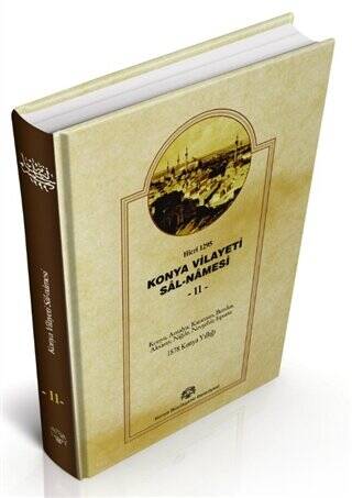 Konya Vilayet Sal-Namesi 11 - Kolektif kitap kapağı