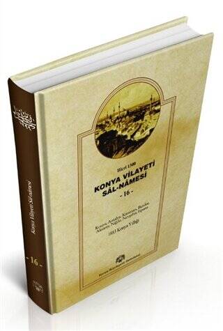Konya Vilayet Sal-Namesi 16 - Mehmet Eminoğlu kitap kapağı