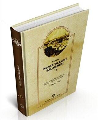 Konya Vilayet Sal-Namesi 6 - Mehmet Emin Eminoğlu kitap kapağı