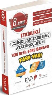 8. Sınıf Fark Var Inkılap Tarihi Etkinlikli Soru Bankası - Kolektif kitap kapağı
