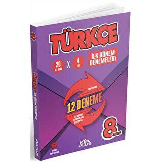 Koray Varol Plus 8. Sınıf LGS Türkçe 1. Dönem Dememeleri - Kolektif kitap kapağı