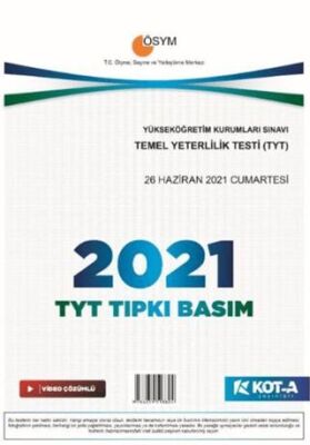 2021 TYT Çıkmış Sorular (Tıpkı Basım-Kapaksız Fasikül) - Kolektif kitap kapağı