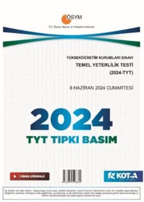 2024 TYT Çıkmış Sorular (Tıpkı Basım-Kapaksız Fasikül) - Kolektif kitap kapağı