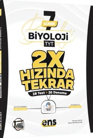 TYT Biyoloji Ders Platosu 2X Hızında Tekrar | ENS Yayınları (Ciltsiz)  - Resim 1