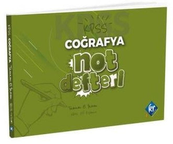 2022 KPSS Coğrafya Konu Anlatımlı Not Defteri - Komisyon kitap kapağı