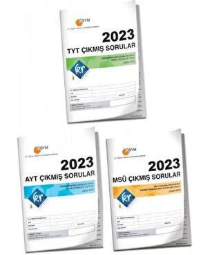 TYT - AYT - MSÜ Çıkmış Sorular Tıpkı Basım Kitapçığı - Kolektif kitap kapağı
