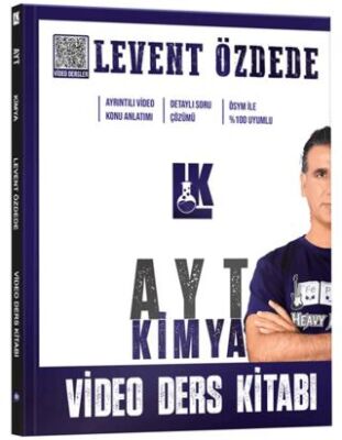 Levent Özdede İle AYT Kimya Video Ders Kitabı - Levent Özdede kitap kapağı