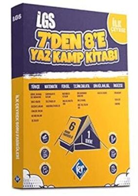 LGS Tüm Dersler 7`den 8`e Yaz Kamp Kitabı - Kolektif kitap kapağı