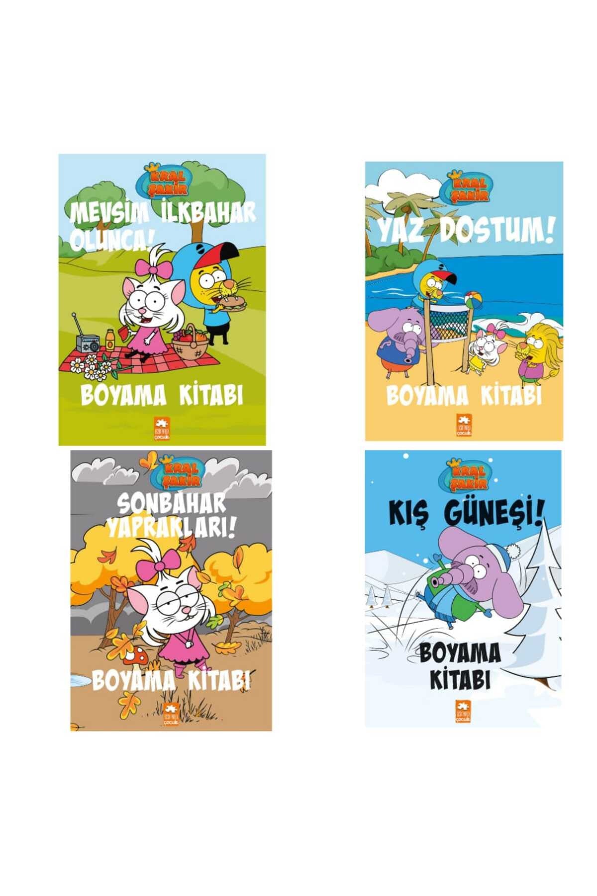 Kral Şakir Mevsimler 4 Kitap kitap kapağı