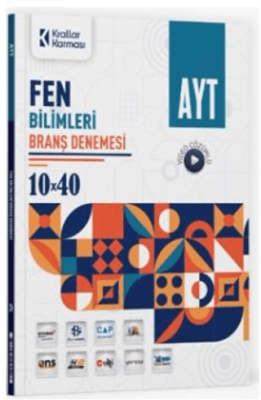 AYT Fen Bilimleri 10 x 40 Branş Denemesi Krallar Karması - Kolektif kitap kapağı