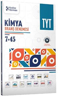 Krallar Karması TYT Kimya 7 x 45 Branş Deneme - Kolektif kitap kapağı