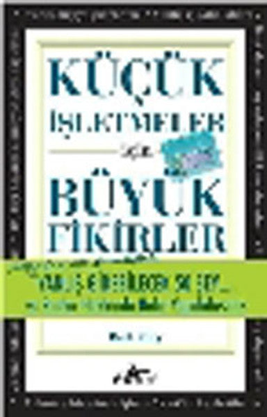 Küçük İşletmeler İçin Büyük Fikirler - Ruth King kitap kapağı