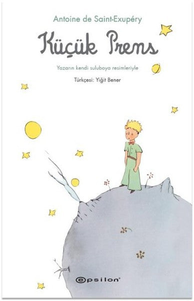 Epsilon Yayınevi Küçük Prens - Antoine de Saint-Exupery kitap kapağı