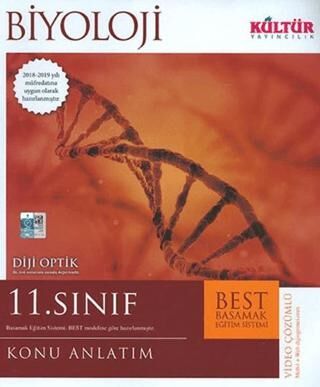 11.Sınıf Biyoloji Konu Anlatım Best - Kültür Yayıncılık - Kolektif kitap kapağı