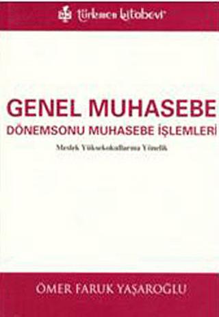 Genel Muhasebe | Türkmen Kitabevi (Ciltsiz)  - Resim 1