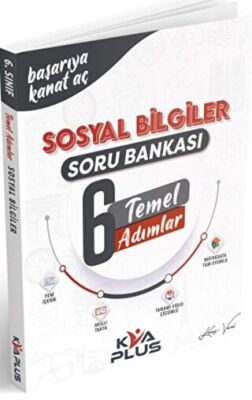 KVA Yayınları 6. Sınıf Sosyal Bilgiler Temel Adımlar Soru Bankası - Kolektif kitap kapağı