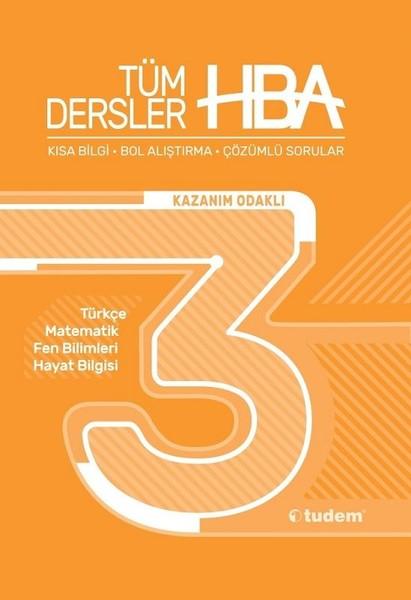 3.Sınıf Tüm Dersler HBA | Tudem Yayınları - Ders Kitapları (İnce Kapak)  - Resim 1