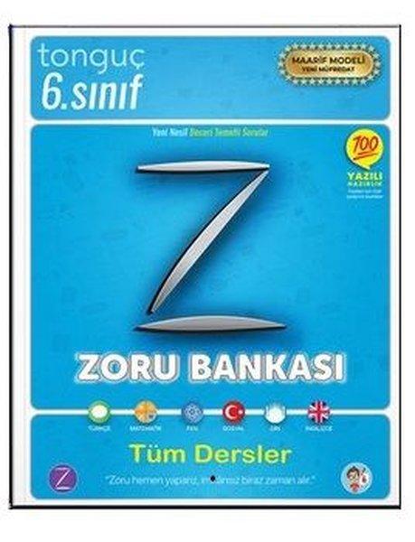 6. Sınıf Zoru Bankası Tüm Dersler | Tonguç Akademi (İnce Kapak)  - Resim 1